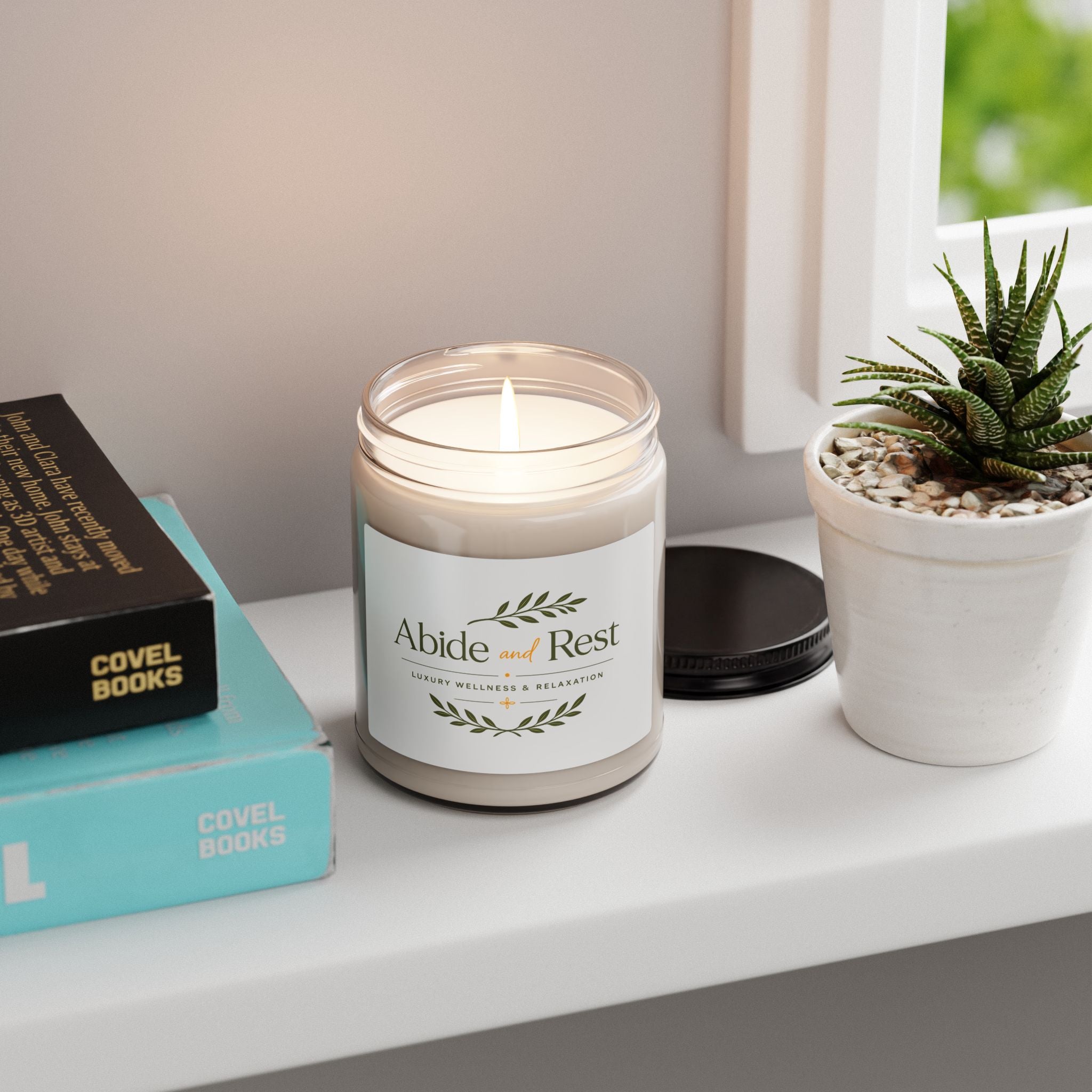 Abide & Rest Luxury Soy Candle — 9oz