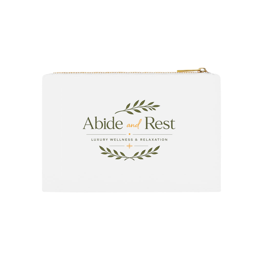 Abide & Rest Cosmetic Pouch — Your Wellness, Organized