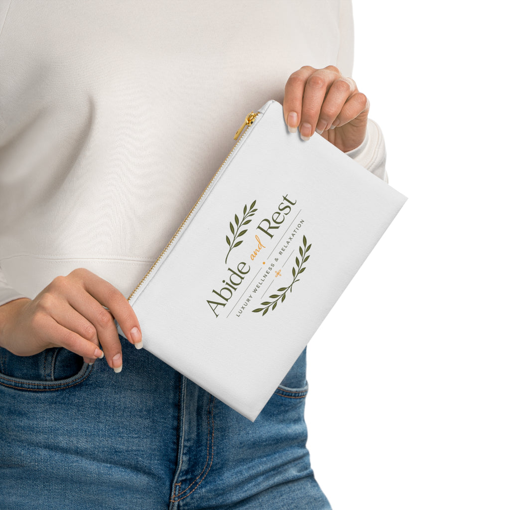 Abide & Rest Cosmetic Pouch — Your Wellness, Organized