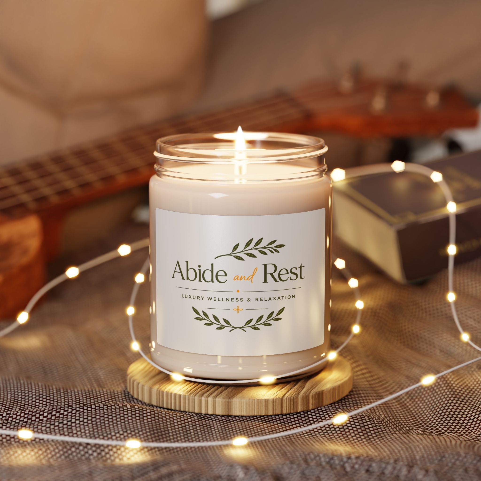 Abide & Rest Luxury Soy Candle — 9oz
