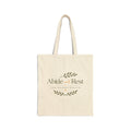 Abide & Rest Luxury Canvas Tote — Carry Your Calm